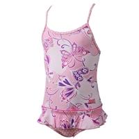 Zoggs Tots Girls Paradise Beach Heavenly X Back Skirted Swimsuit Review